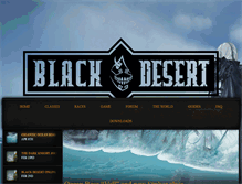 Tablet Screenshot of black-desert.com